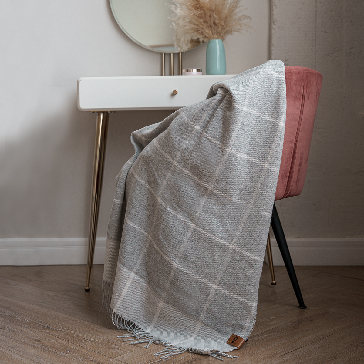 Плед шерстяной | Плед шерстяной ОПАЛ