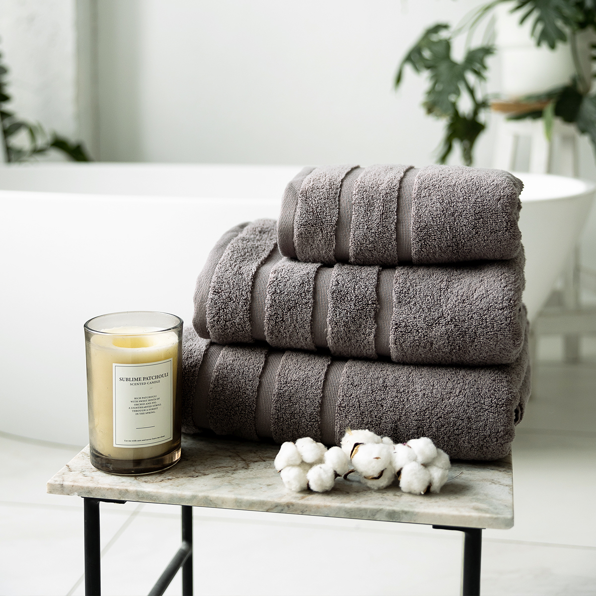 Махровое полотенце | МАХРОВОЕ ПОЛОТЕНЦЕ GARMONIA ПЕПЕЛЬНЫЙ