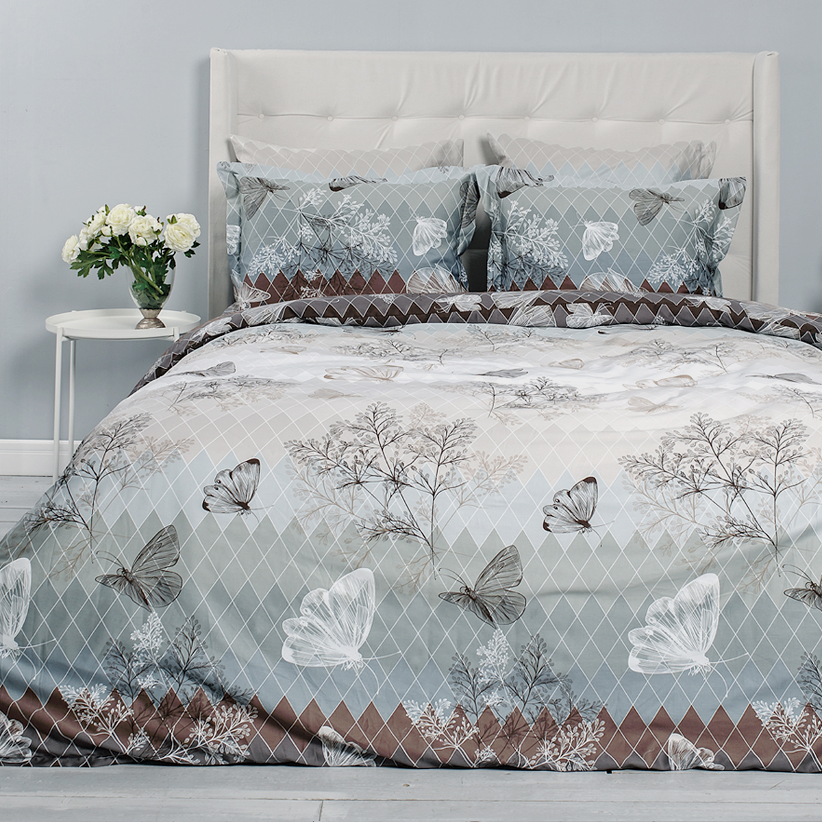 Постельное бельё Мако-сатин | ПОСТЕЛЬНОЕ БЕЛЬЁ МАКО-САТИН ПРОБУЖДЕНИЕ