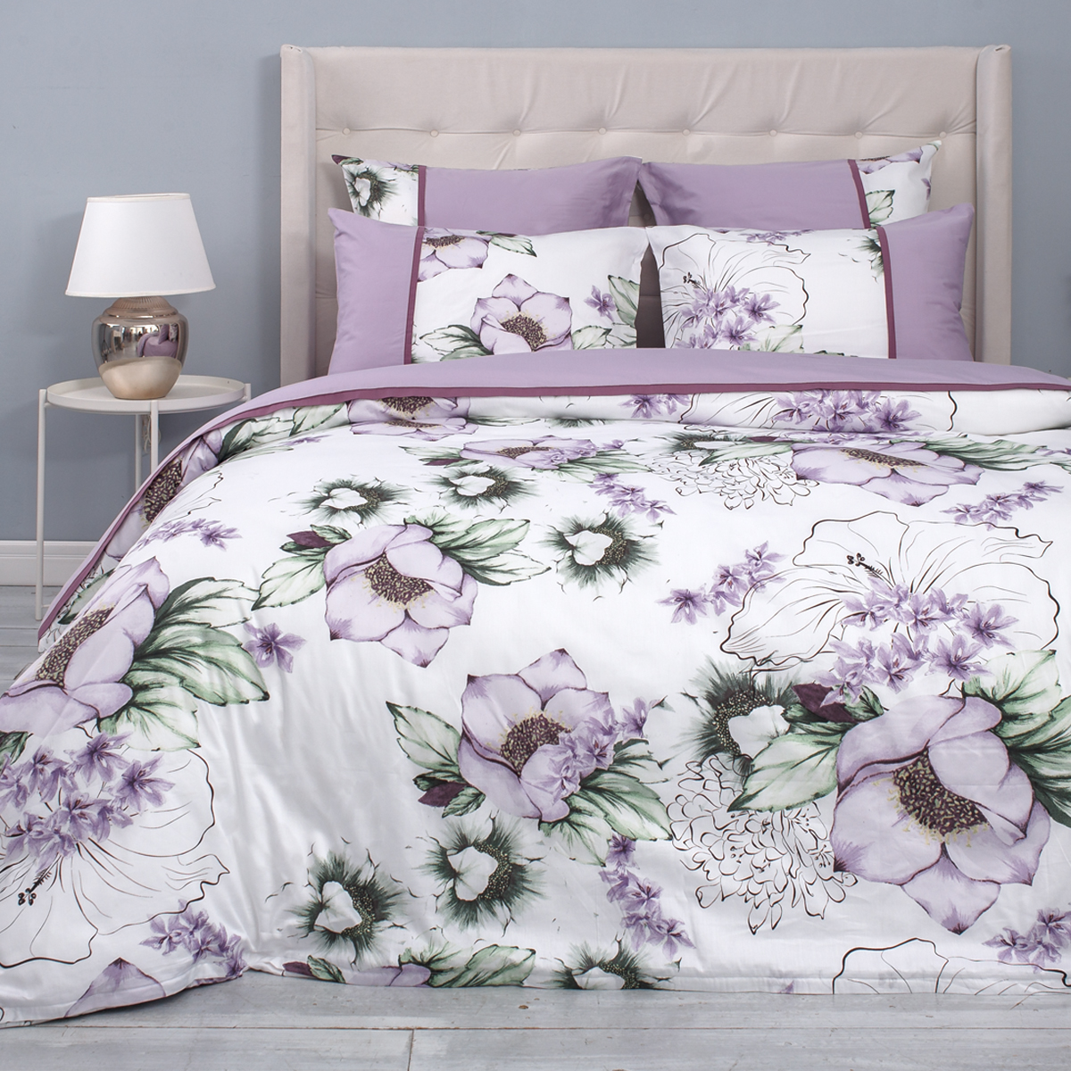 Постельное бельё Cатин | Постельное бельё Сатин Эдельвейс