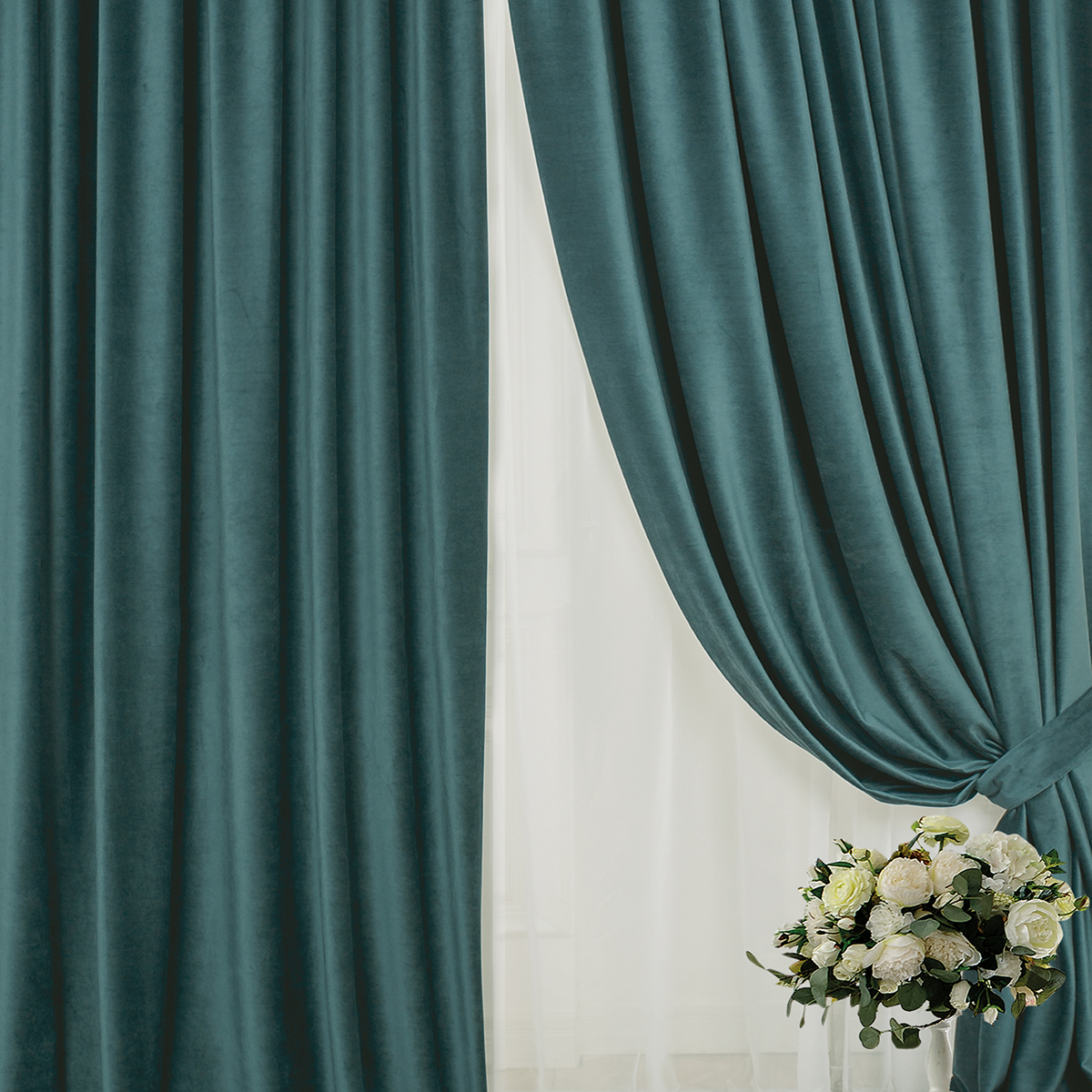Шторы | ШТОРЫ PALAZZO ИЗУМРУД