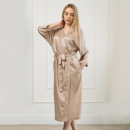 ХАЛАТ TENCEL BEIGE