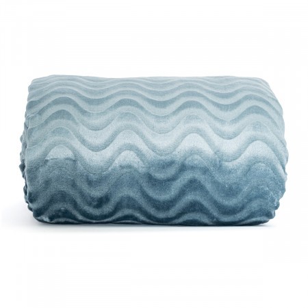 АУРА Плед Бирюза